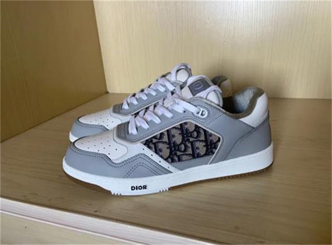 디올 B27 로우탑 스니커즈 그레이 3SN272ZIR_H165 photo review