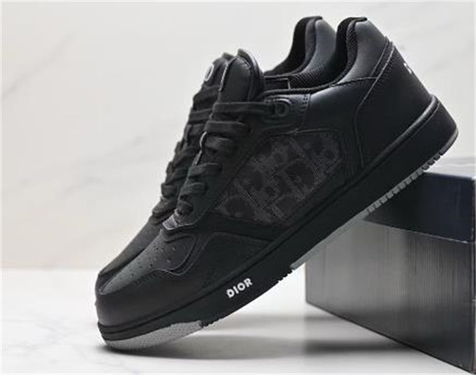 디올 B27 로우탑 스니커즈 블랙 3SN272ZPR_H969 photo review