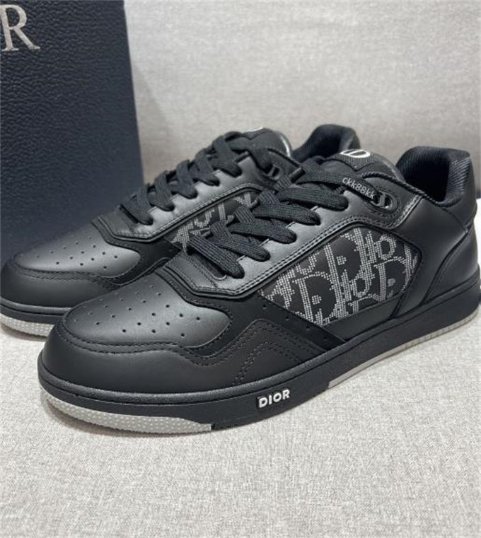 디올 B27 로우탑 스니커즈 블랙 3SN272ZPR_H969 photo review